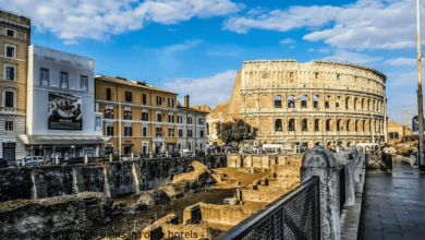 converted old noble villas in rome hotels